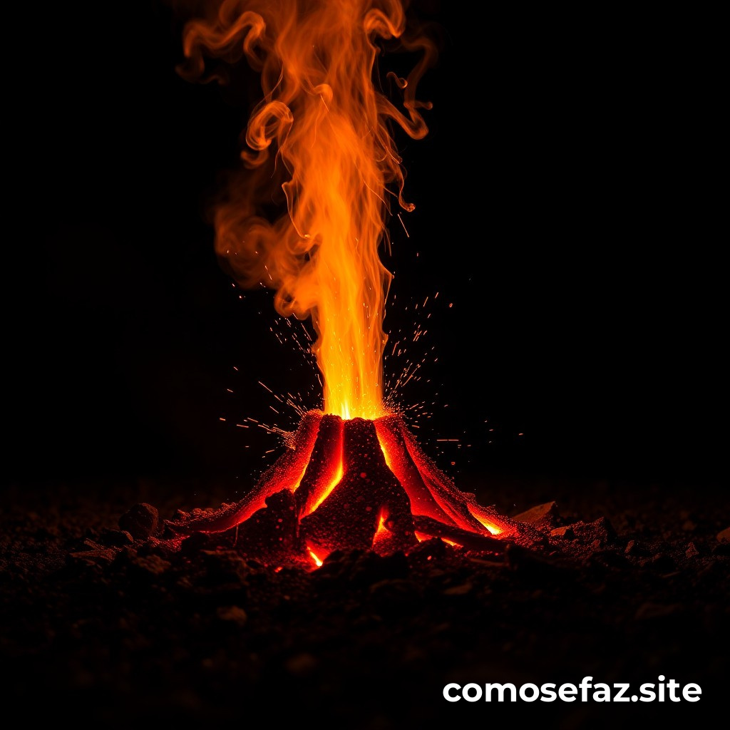 A Magia da Química: Como Criar um Vulcão Caseiro com Reações Químicas
