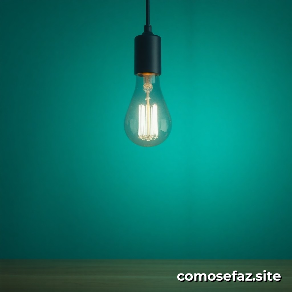 Cómo cambiar una lâmpara incandescente por una LED
