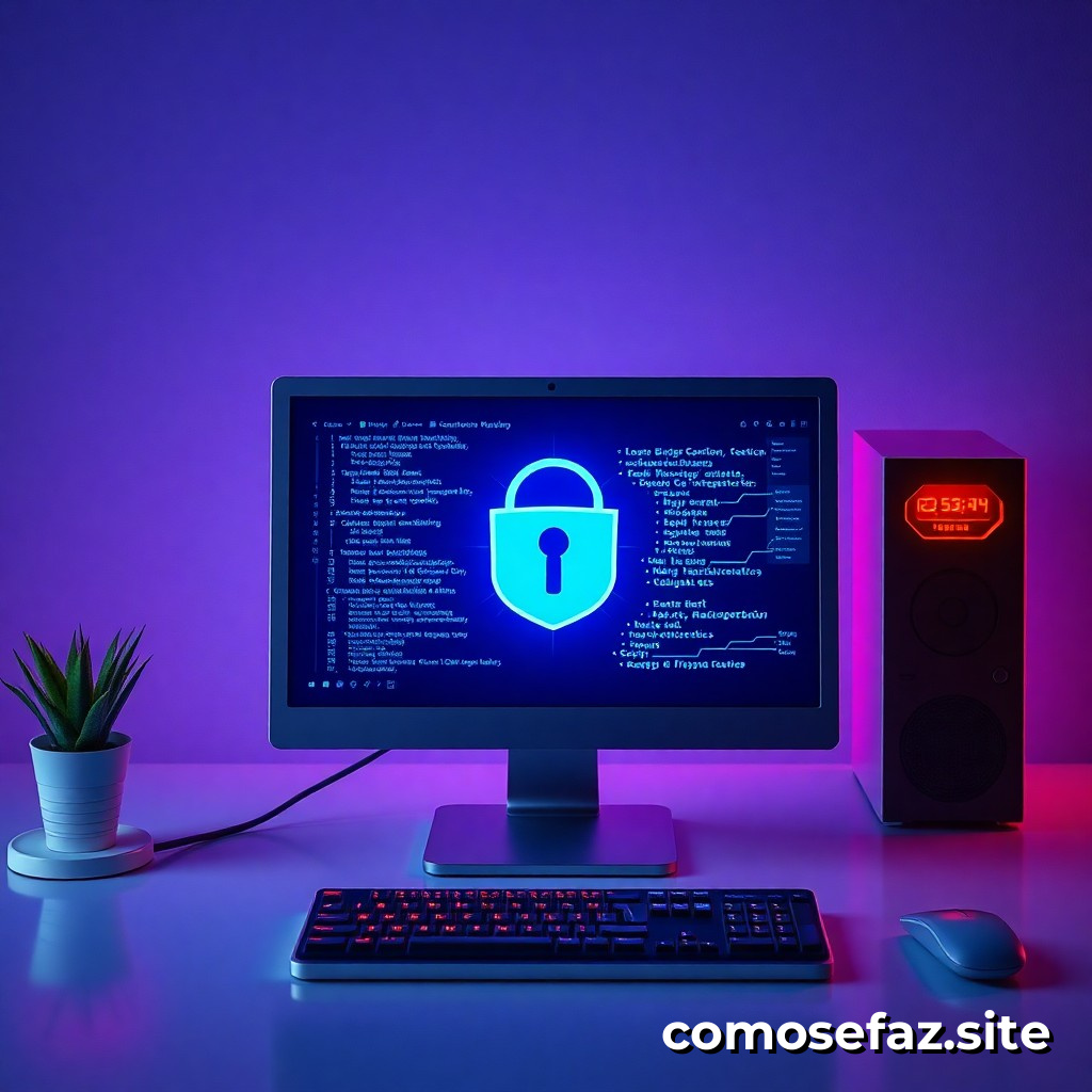 Cómo configurar un sistema de seguridad cibernética básico para proteger mi computador y mis datos personales