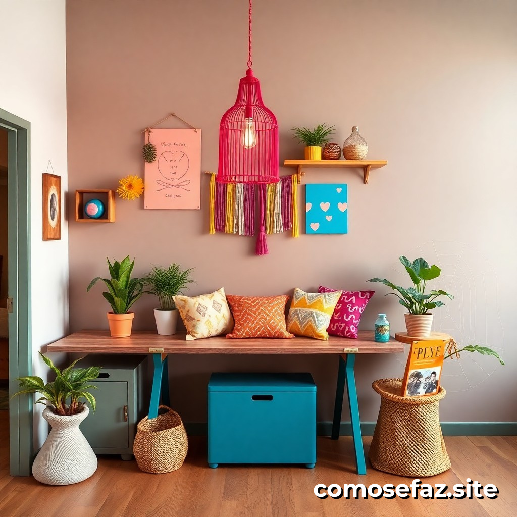 Cómo crear un DIY de decoración para mi habitación utilizando materiales reciclados y creativos