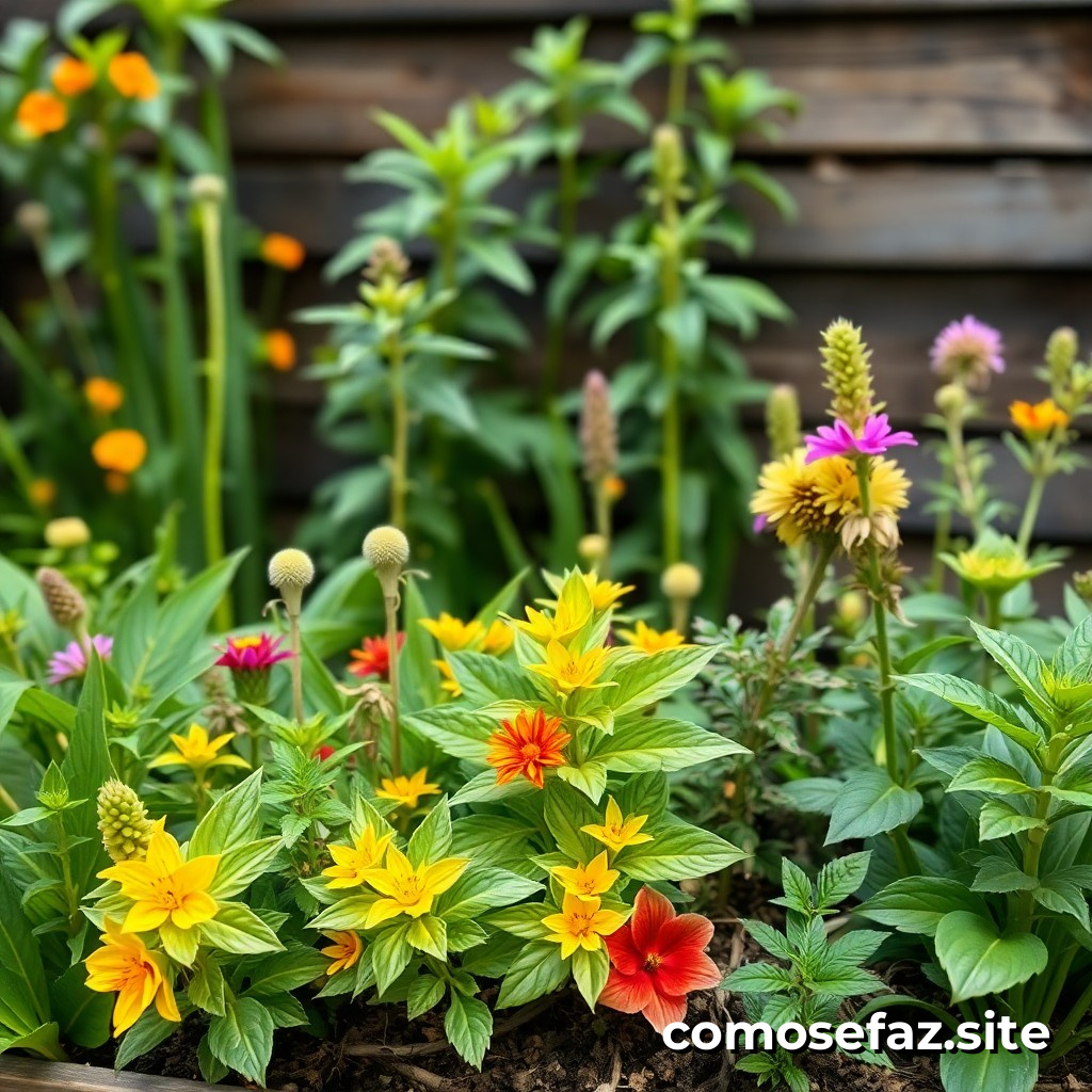 Cómo crear un jardim de plantas medicinales en casa para mejorar tu salud y bienestar
