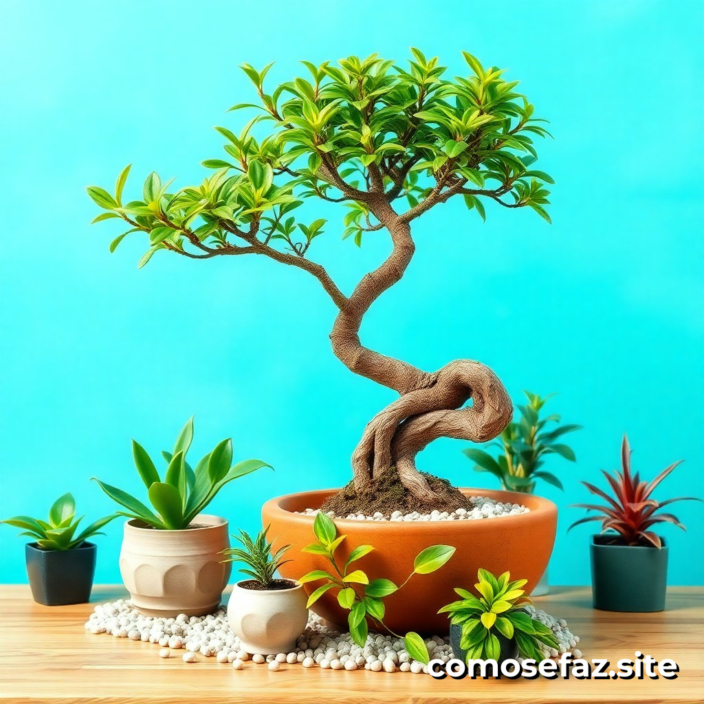 Cómo hacer un hermoso jardín de bonsái en casa con plantas pequeñas y cuidado mínimo