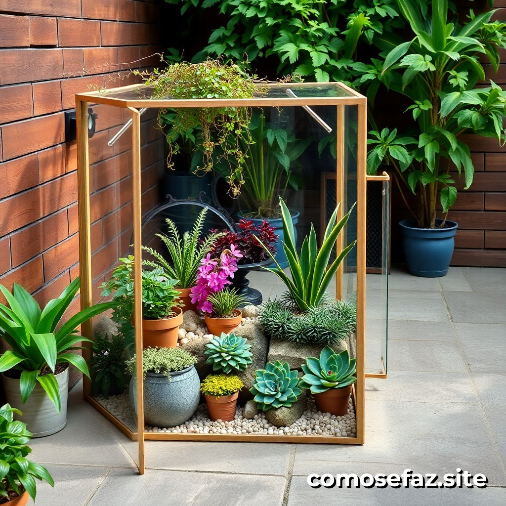 Cómo hacer un hermoso terrario en un frasco de vidrio con plantas y decoraciones