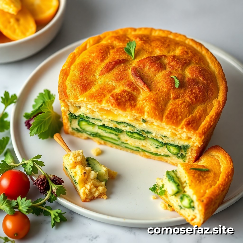Cómo hacer un pastel de verduras sin gluten ni lactosa