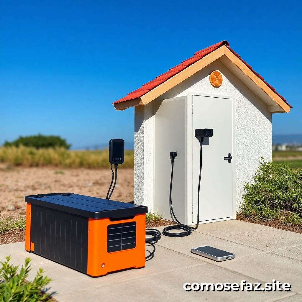 Cómo instalar un sistema de cargado de baterías solares para dispositivos portátiles