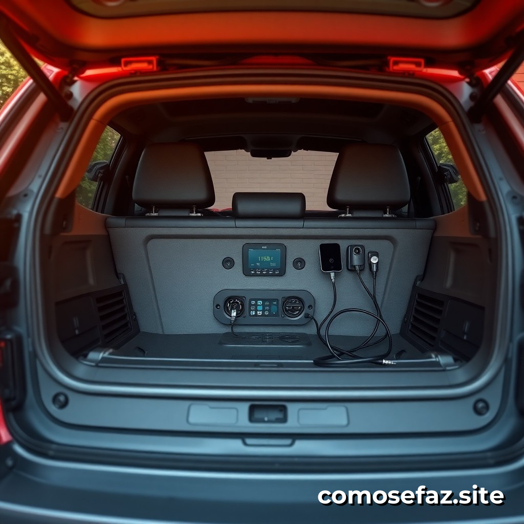 Cómo instalar un sistema de cargador de baterías para dispositivos portátiles en un automóvil