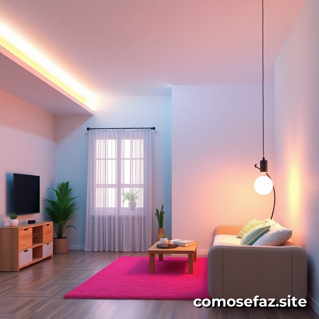 Cómo instalar un sistema de iluminação LED eficiente en tu hogar para reducir el consumo de energía