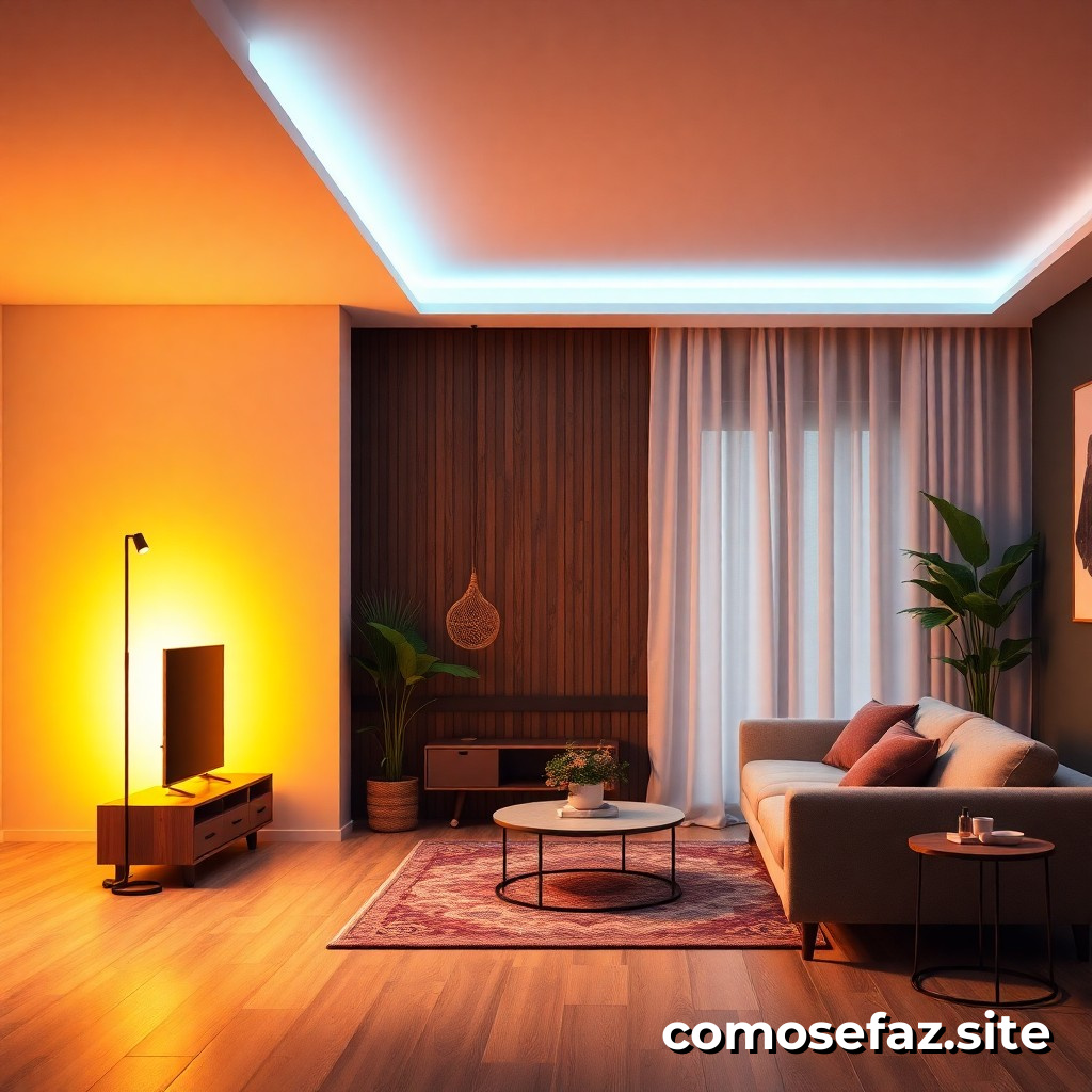 Cómo instalar un sistema de iluminación inteligente en tu habitación