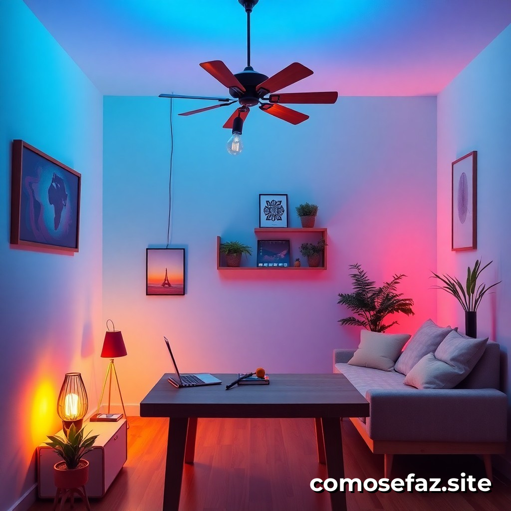 Cómo instalar un sistema de iluminación inteligente en tu habitación con LED y Arduino