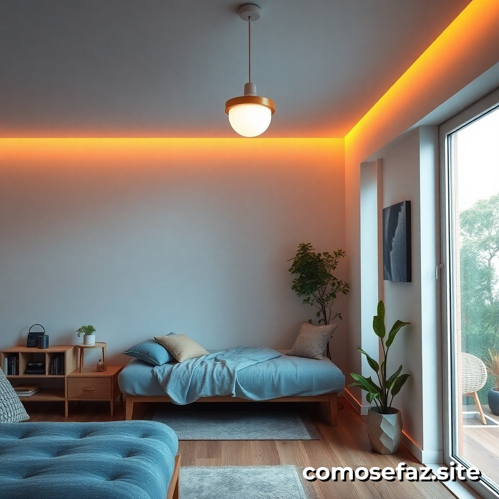 Cómo instalar un sistema de iluminación LED eficiente en una habitación sin experiencia previa