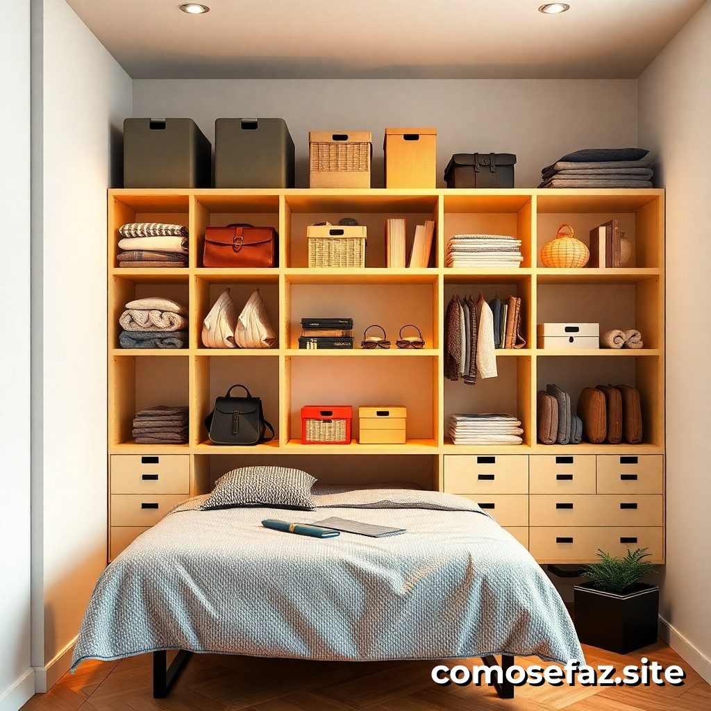 Cómo organizar un sistema de almacenamiento eficiente para tu habitación
