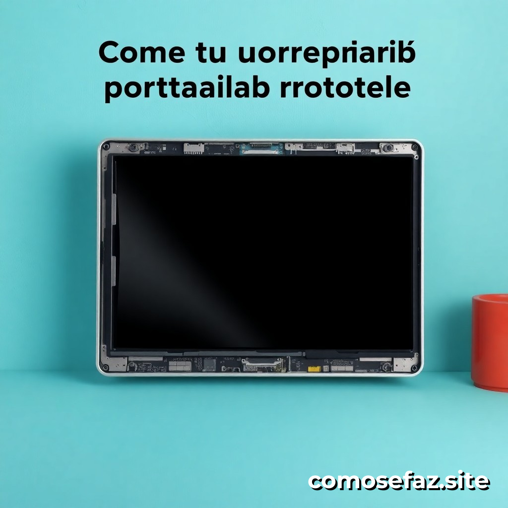 Cómo reparar un portatil con pantalla rota sin perder datos