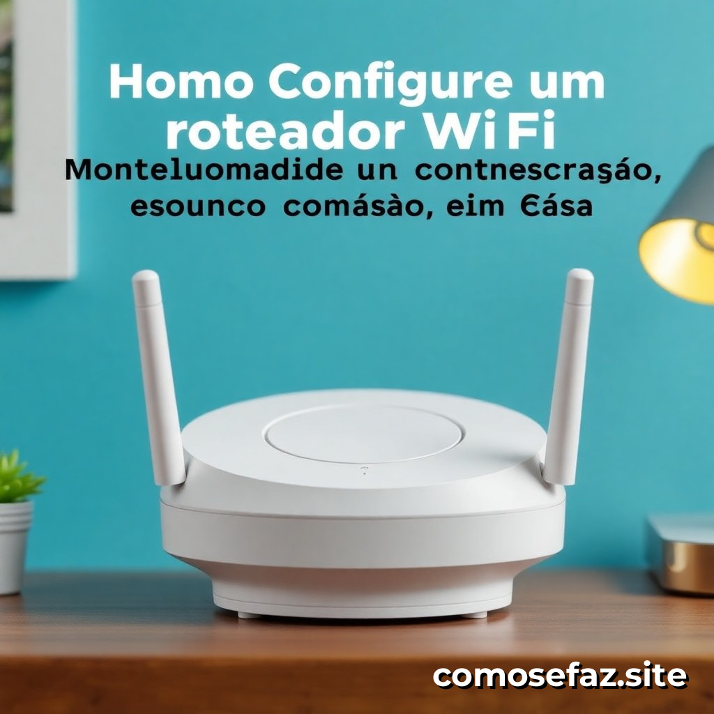 Como Configurar um Roteador Wi-Fi para Melhorar a Conexão em Casa