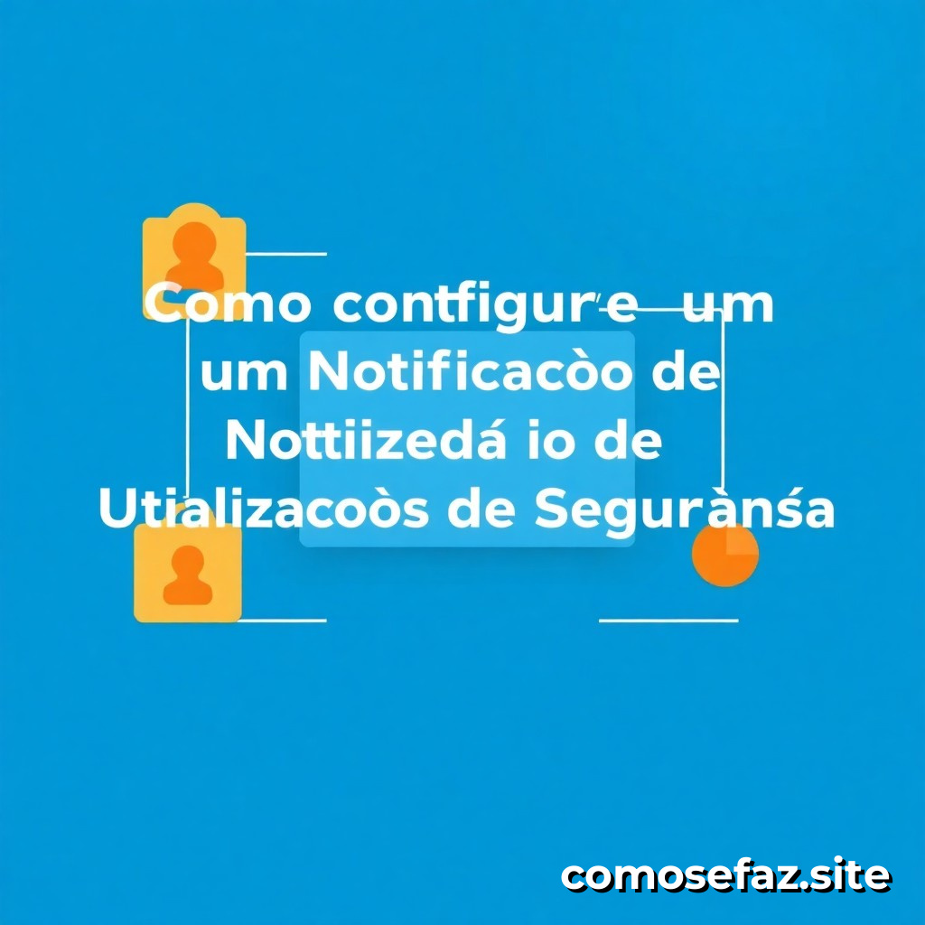Como Configurar um Sistema de Notificação de Atualizações de Segurança