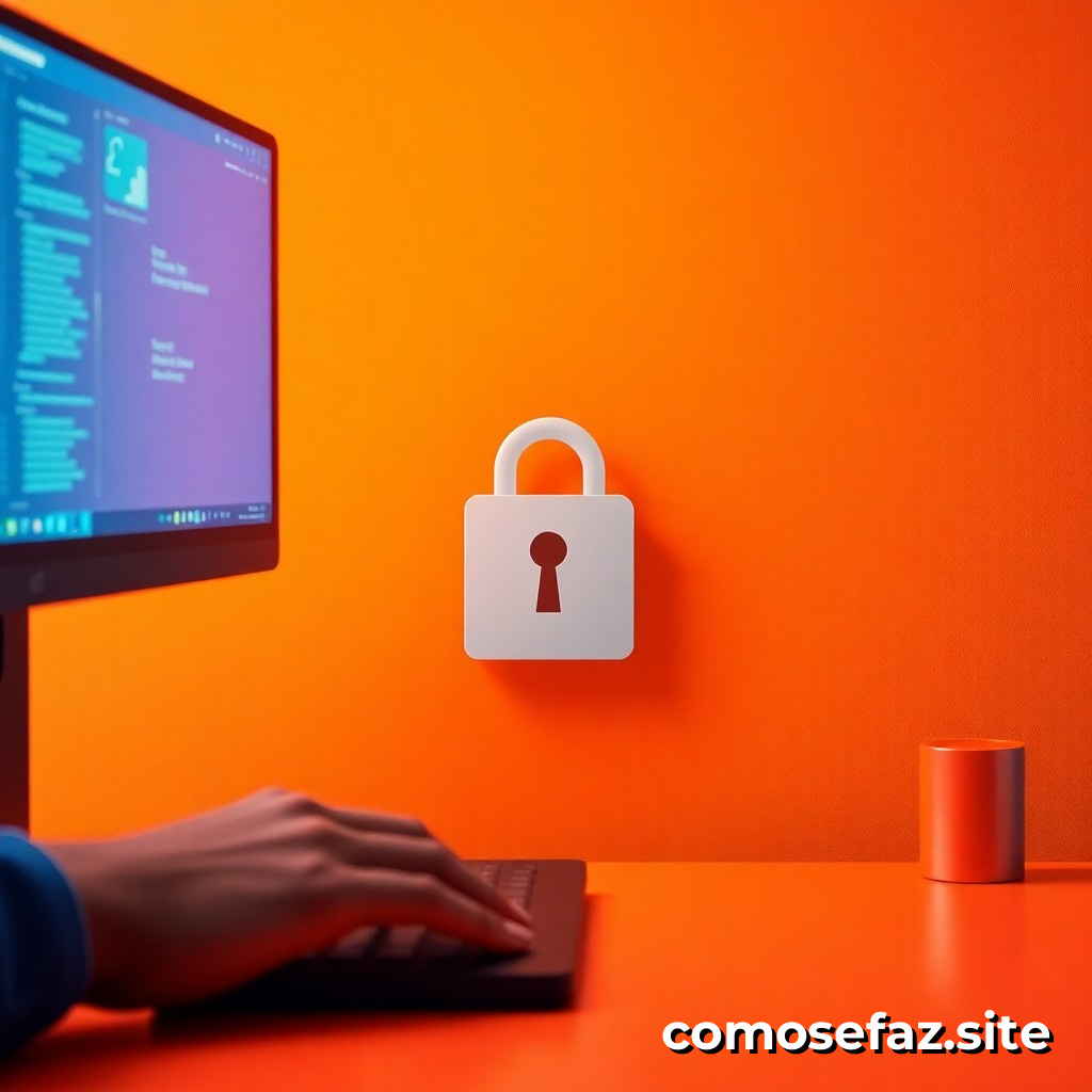 Como Configurar um Sistema de Segurança para Proteger meus Arquivos e Dados Pessoais