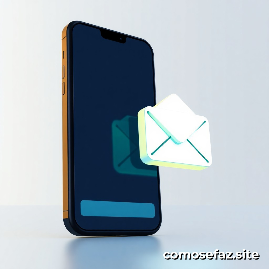 Como configurar uma conta de e-mail no celular