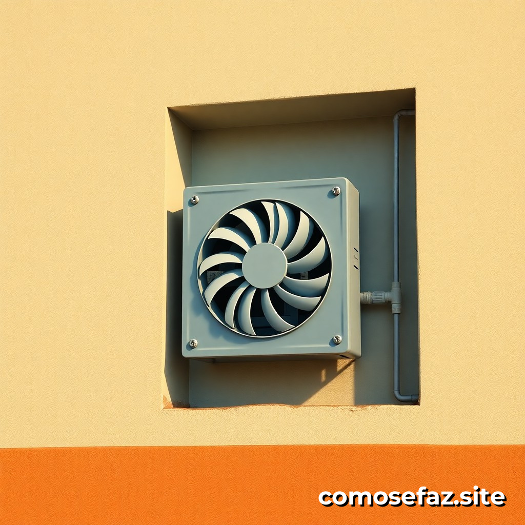 Como consertar um ventilador queimado em uma instalação elétrica