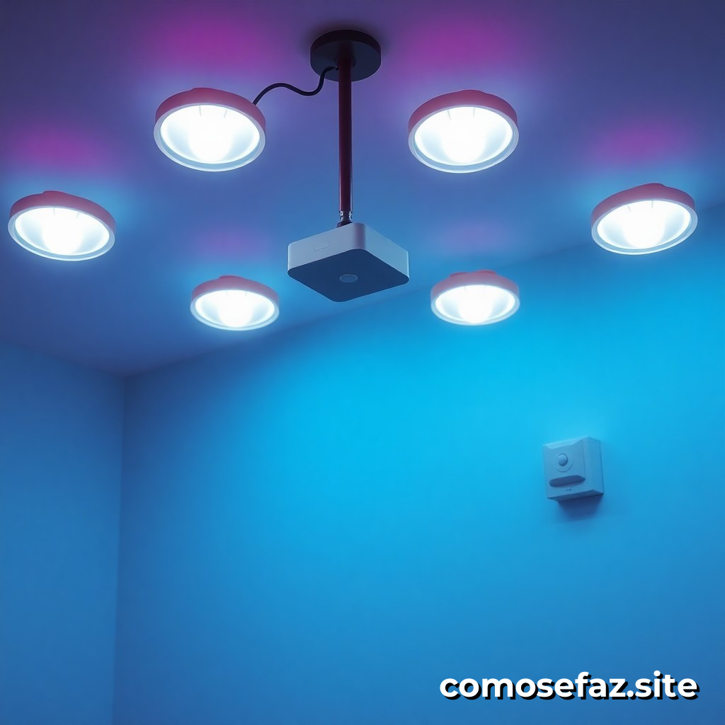 Como Construir um Sistema de Iluminação Inteligente com Sensores de Movimento