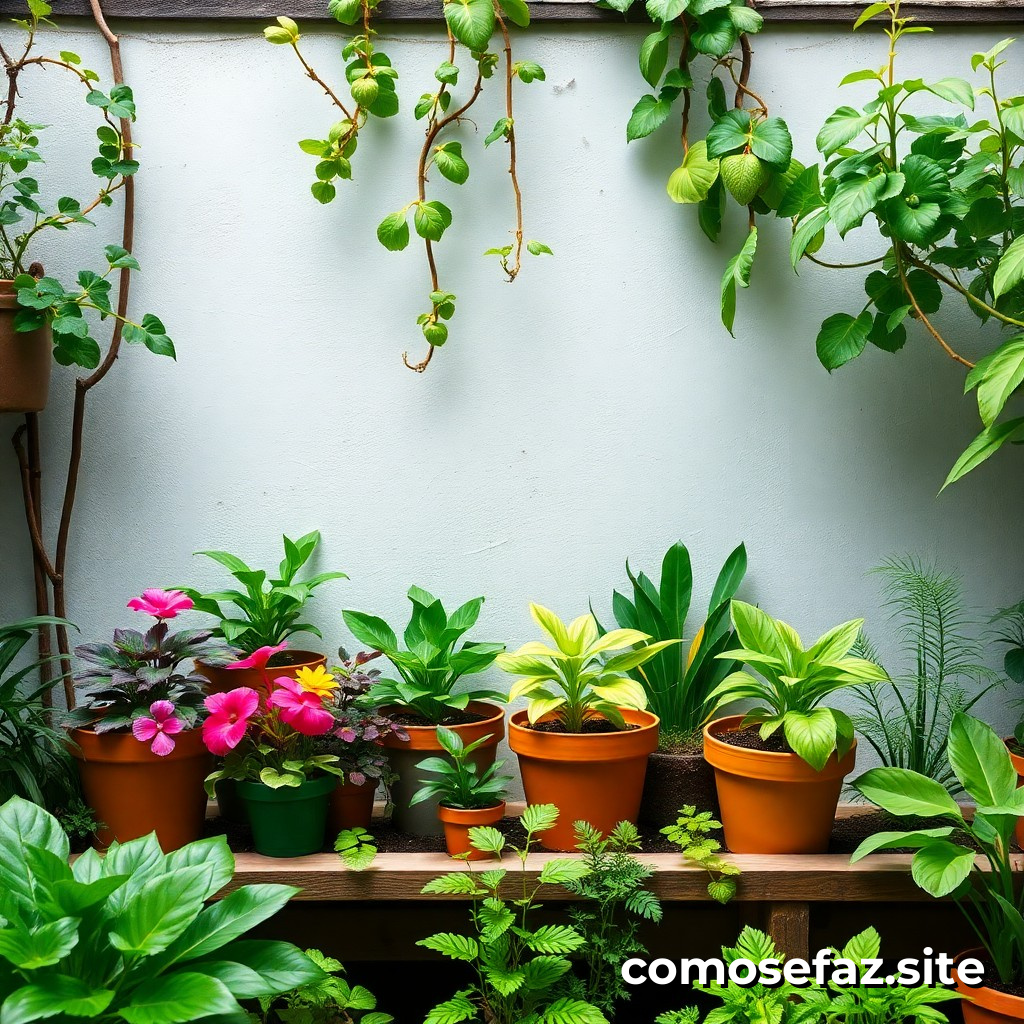 Como Criar um Jardim de Plantas Medicinais em Casa para Melhorar a Saúde e o Bem-Estar