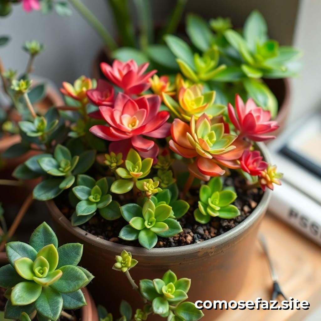 Como criar um jardim de suculentas em casa de forma fácil e econômica
