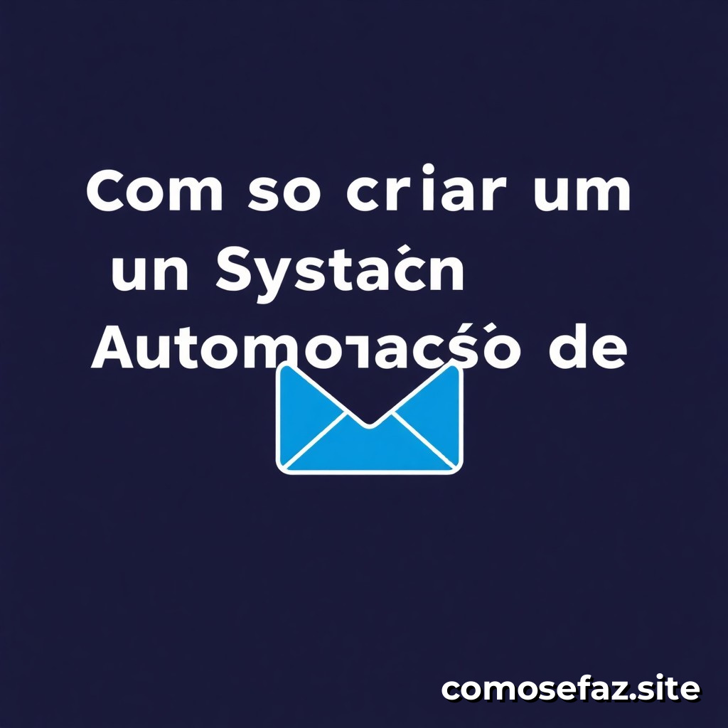 Como Criar um Sistema de Automação de Respostas de E-mail