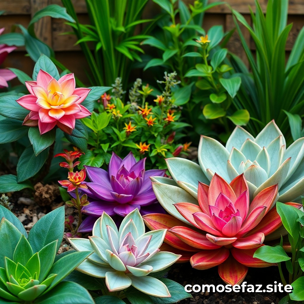 Como criar um terrário com plantas raras e exóticas