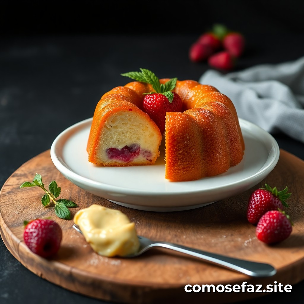 Como fazer um bolo de morango perfeito