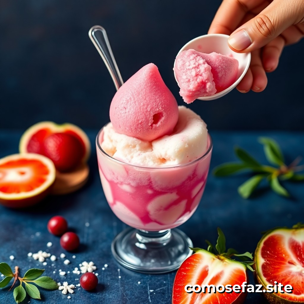 Como hacer un delicioso helado casero sin máquina y sin azúcar refinada