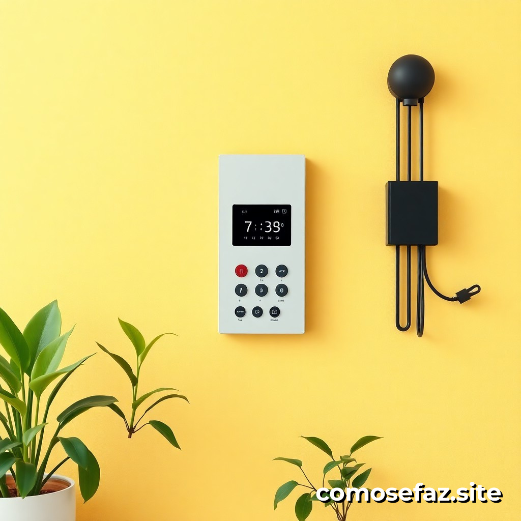 Como instalar um sistema de controle de energia inteligente para reduzir o consumo de energia em casa