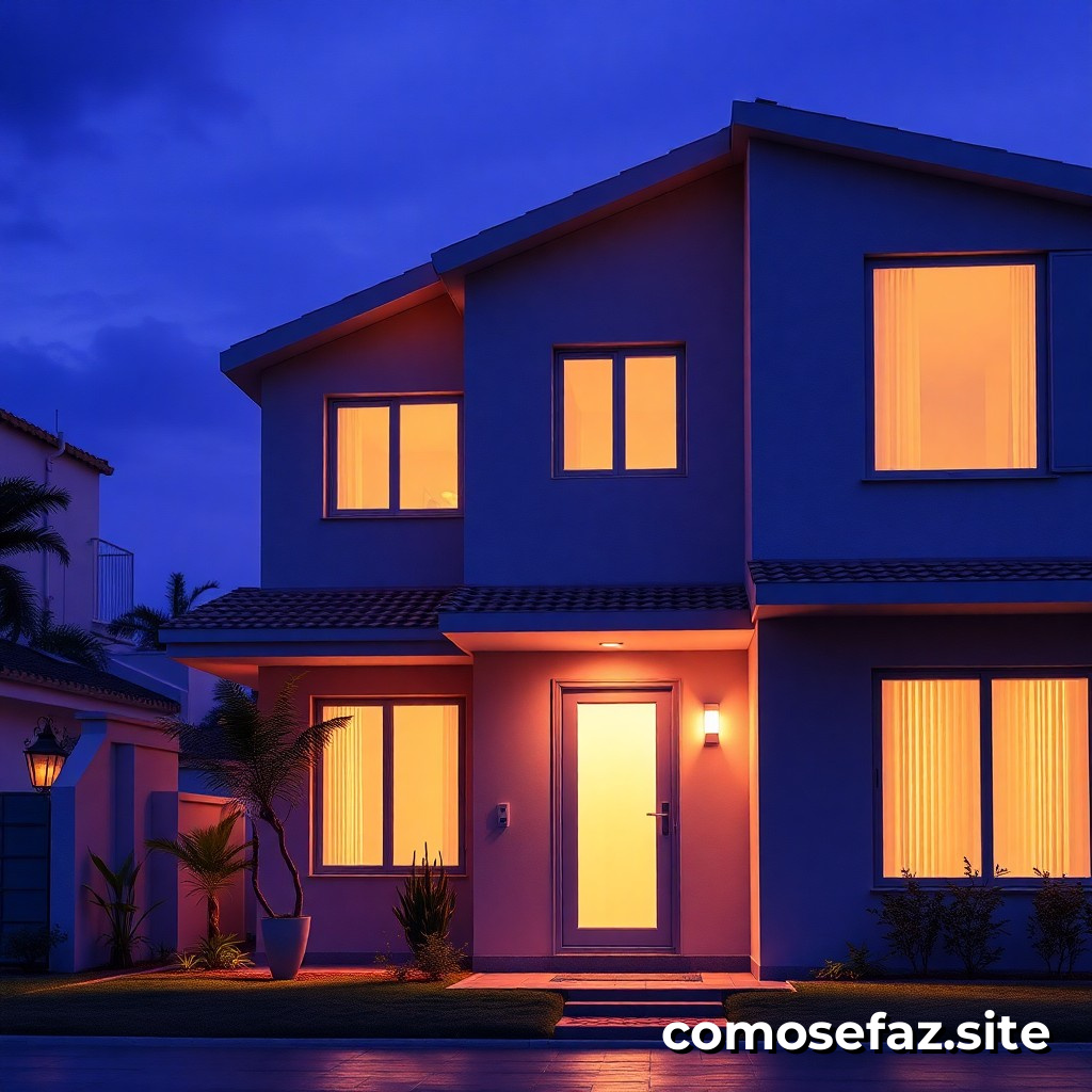Como instalar um sistema de iluminação automática em sua casa