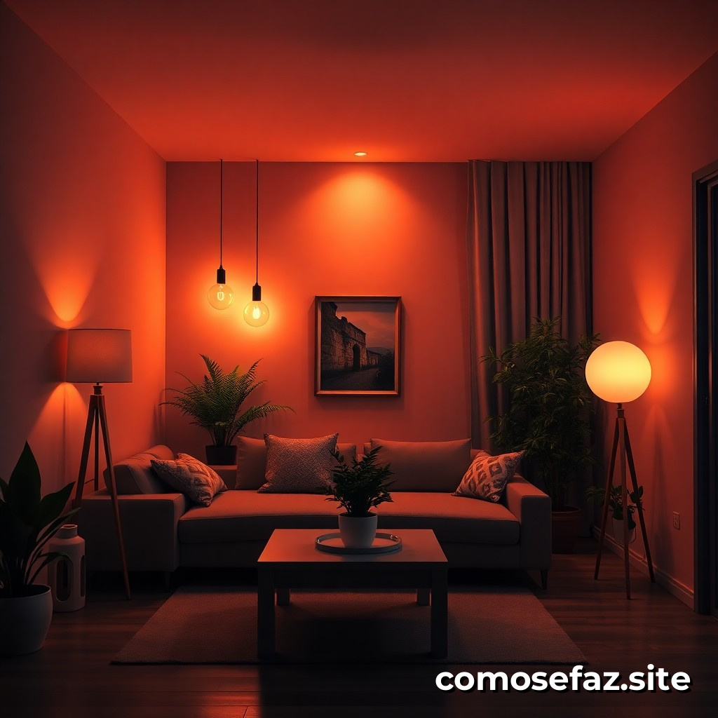Como Instalar um Sistema de Iluminação Eficiente com Lâmpadas LED em Minha Casa