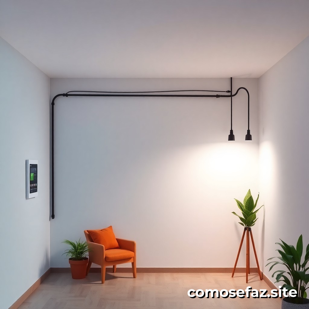 Como instalar um sistema de iluminação inteligente com controlador de luz