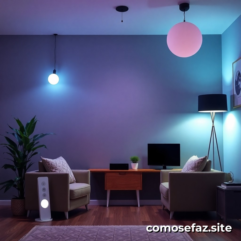 Como Instalar um Sistema de Iluminação Inteligente com Controle por Voz