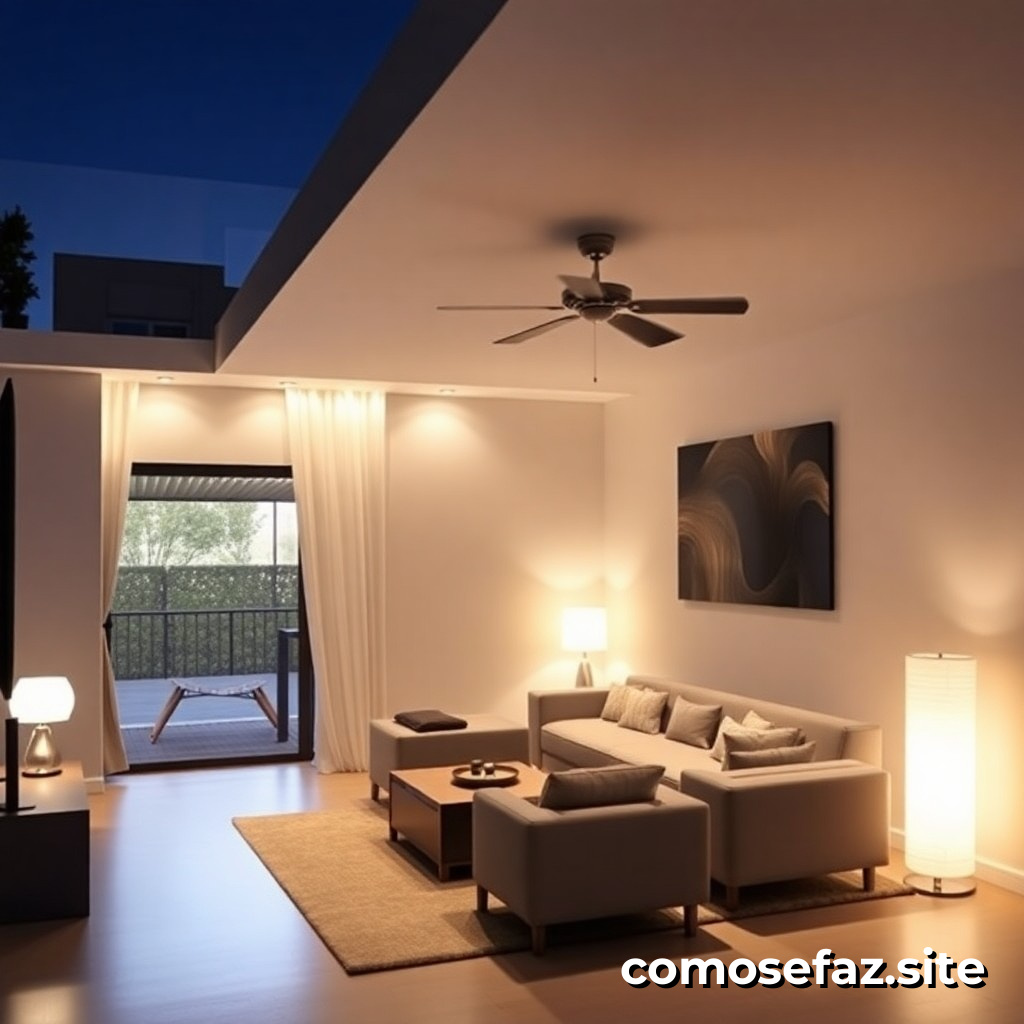 Como Instalar um Sistema de Iluminação Inteligente com Controle Remoto em minha Casa