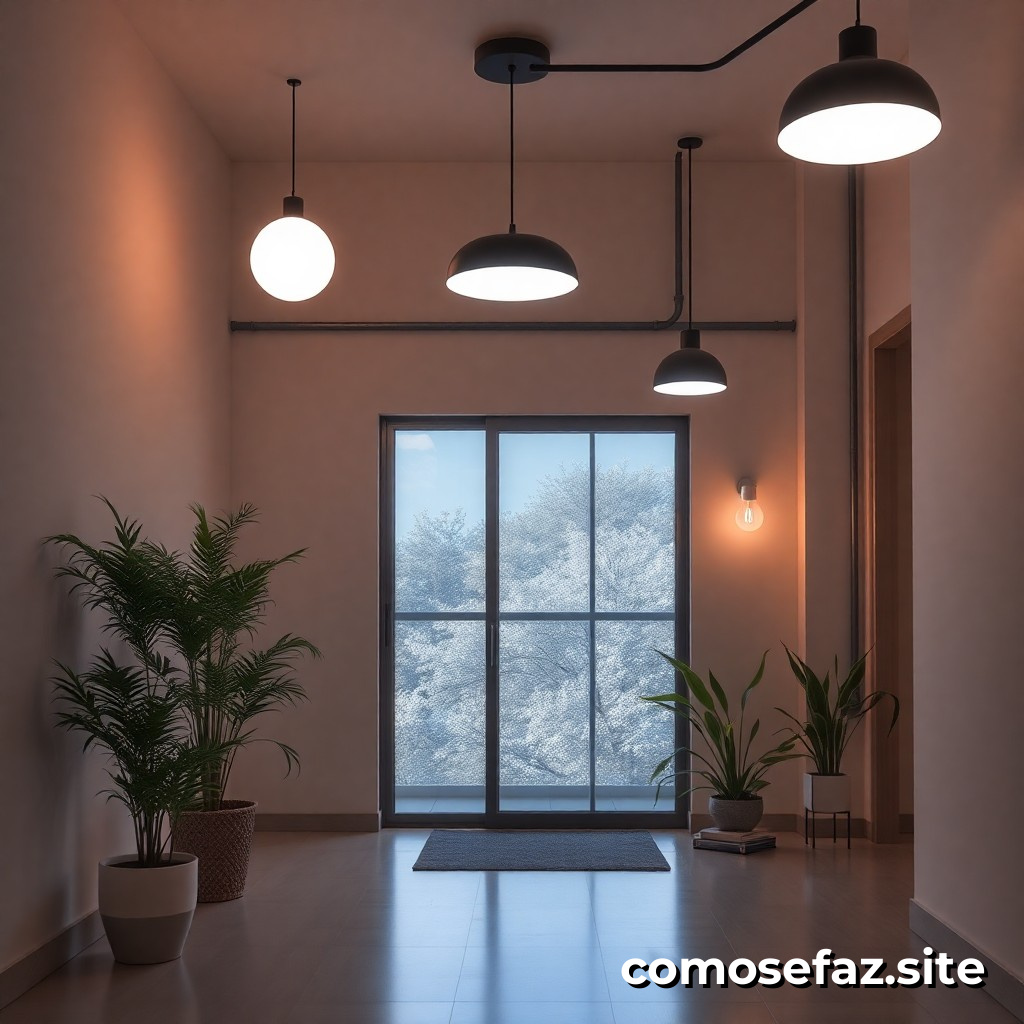 Como instalar um sistema de iluminação inteligente para reduzir o consumo de energia