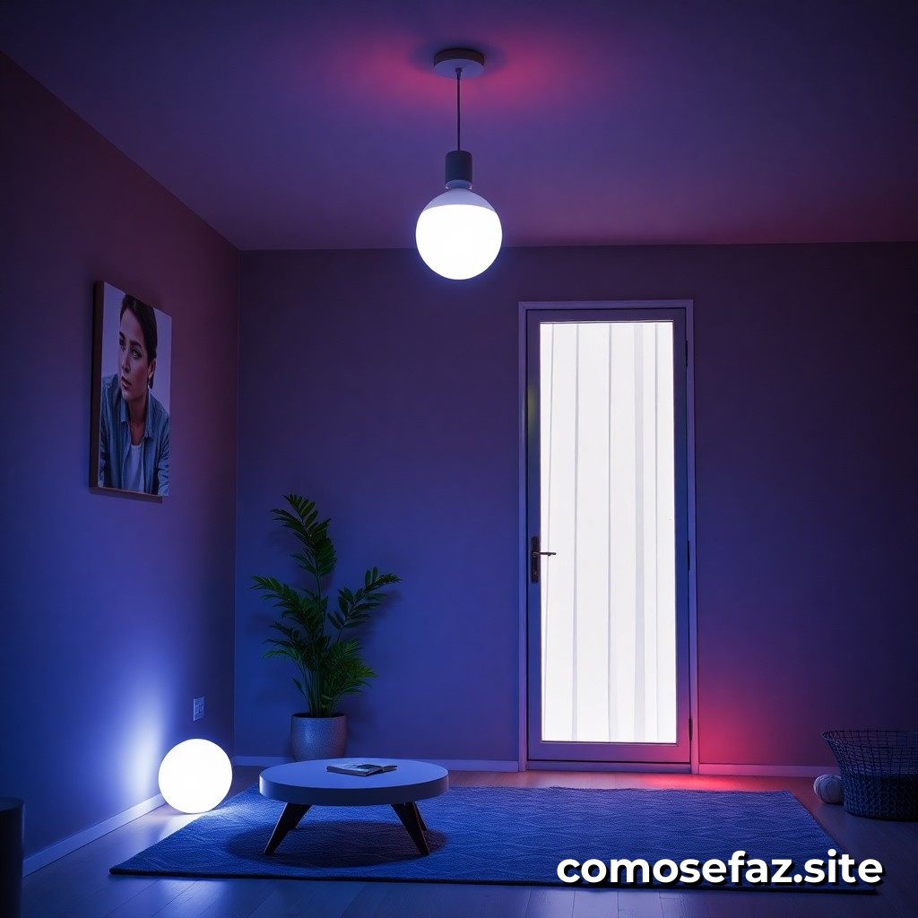 Como instalar um sistema de iluminação LED em casa de forma econômica