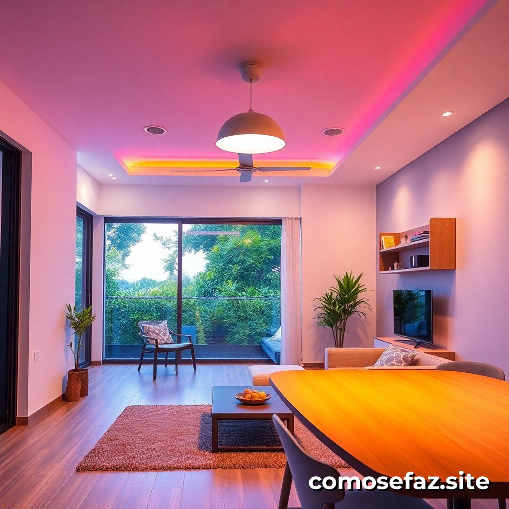 Como instalar um sistema de iluminação LED em sua casa