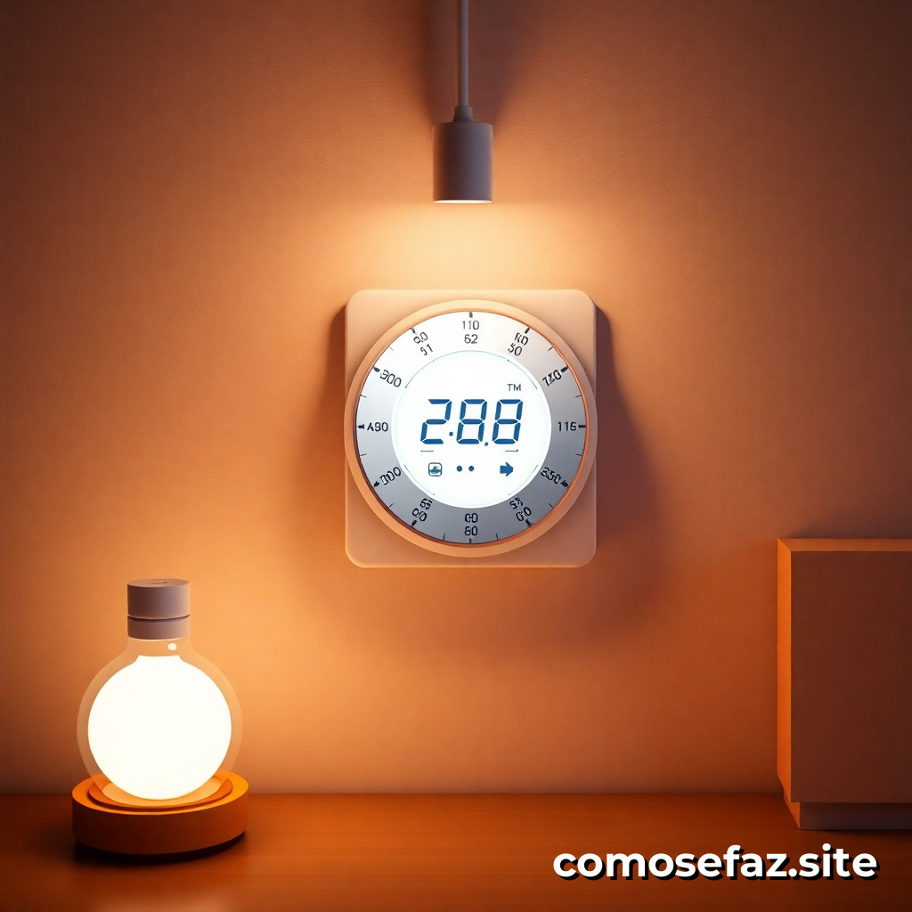 Como instalar um timer de iluminação para economizar energia em casa