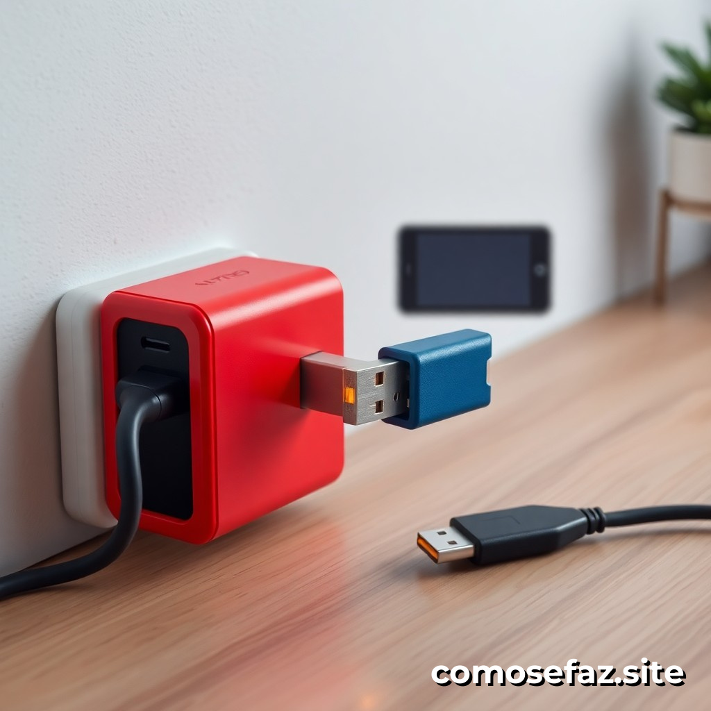 Como instalar uma tomada USB em sua casa de forma segura