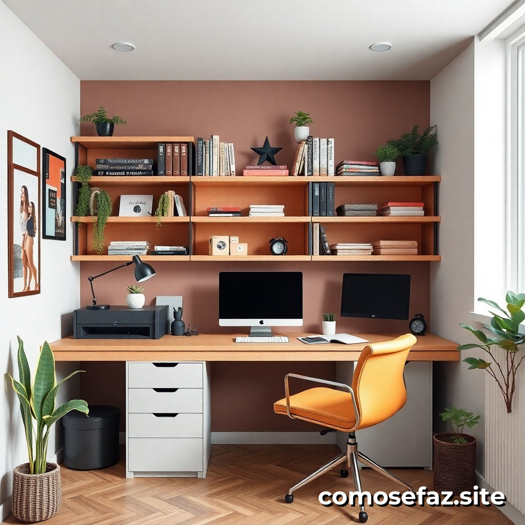 Como organizar meu escritório em casa para aumentar a produtividade