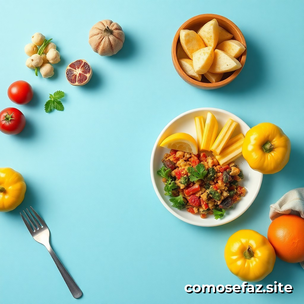 Como preparar refeições saudáveis e econômicas para a semana utilizando ingredientes básicos