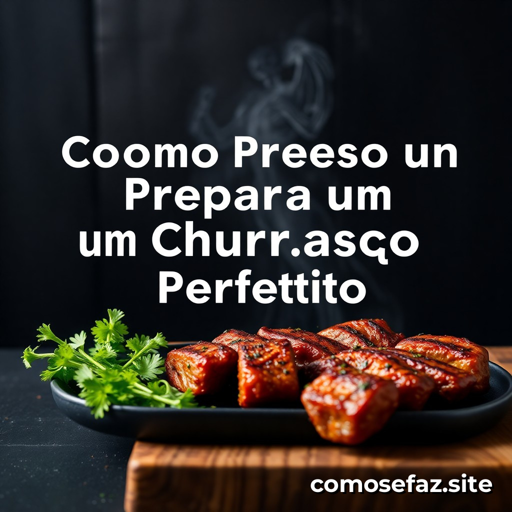 Como Preparar um Churrasco Perfeito: Dicas e Truques para um Sucesso