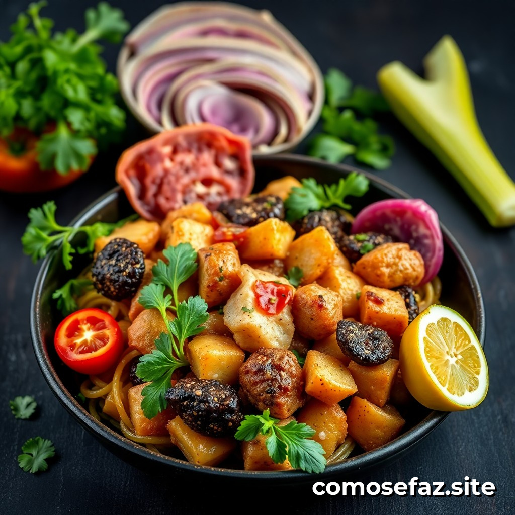 Como preparar um delicioso prato de comida brasileira com ingredientes locais e sazonais