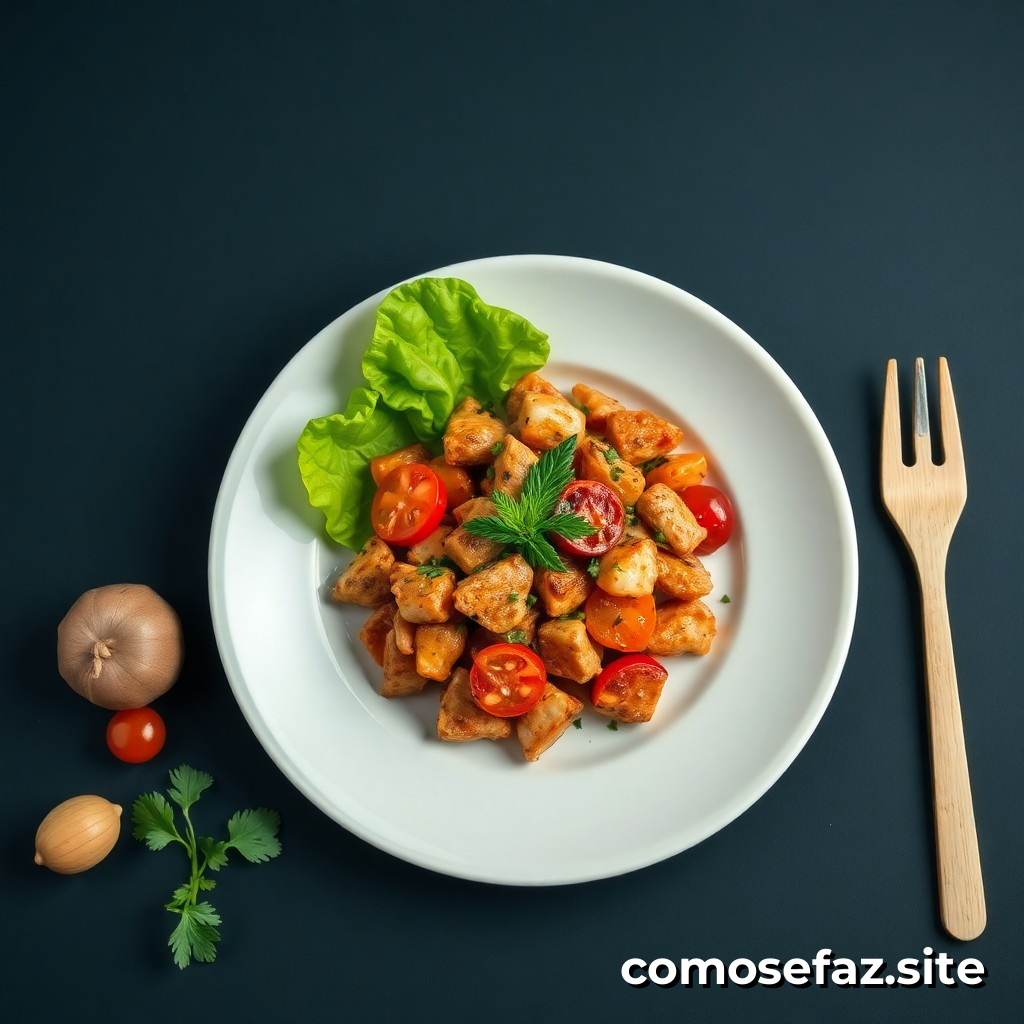 Como Preparar um Prato de Comida Saudável e Deliciosa com Ingredientes Econômicos