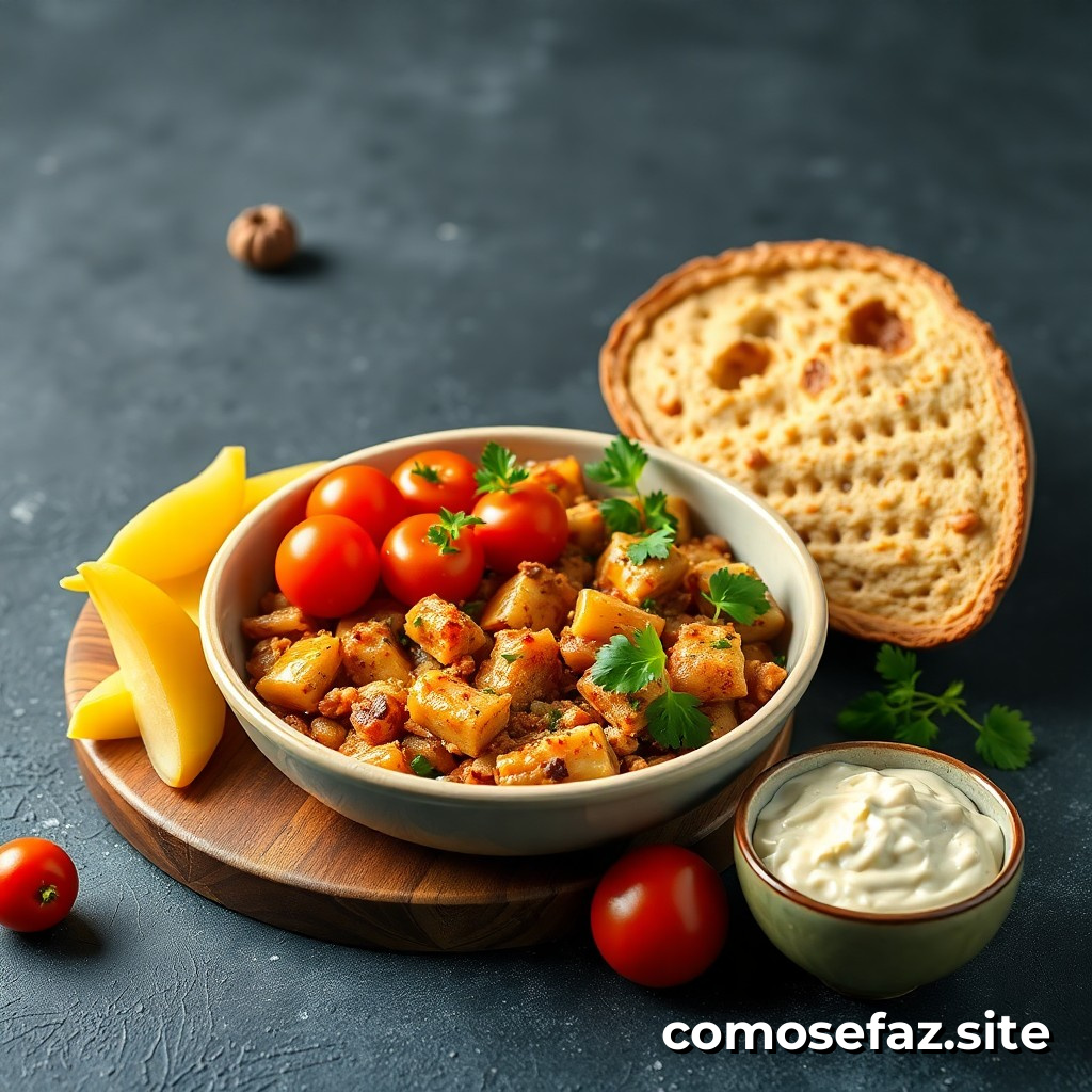 Como Preparar um Prato de Comida Saudável e Deliciosa com Ingredientes Restantes