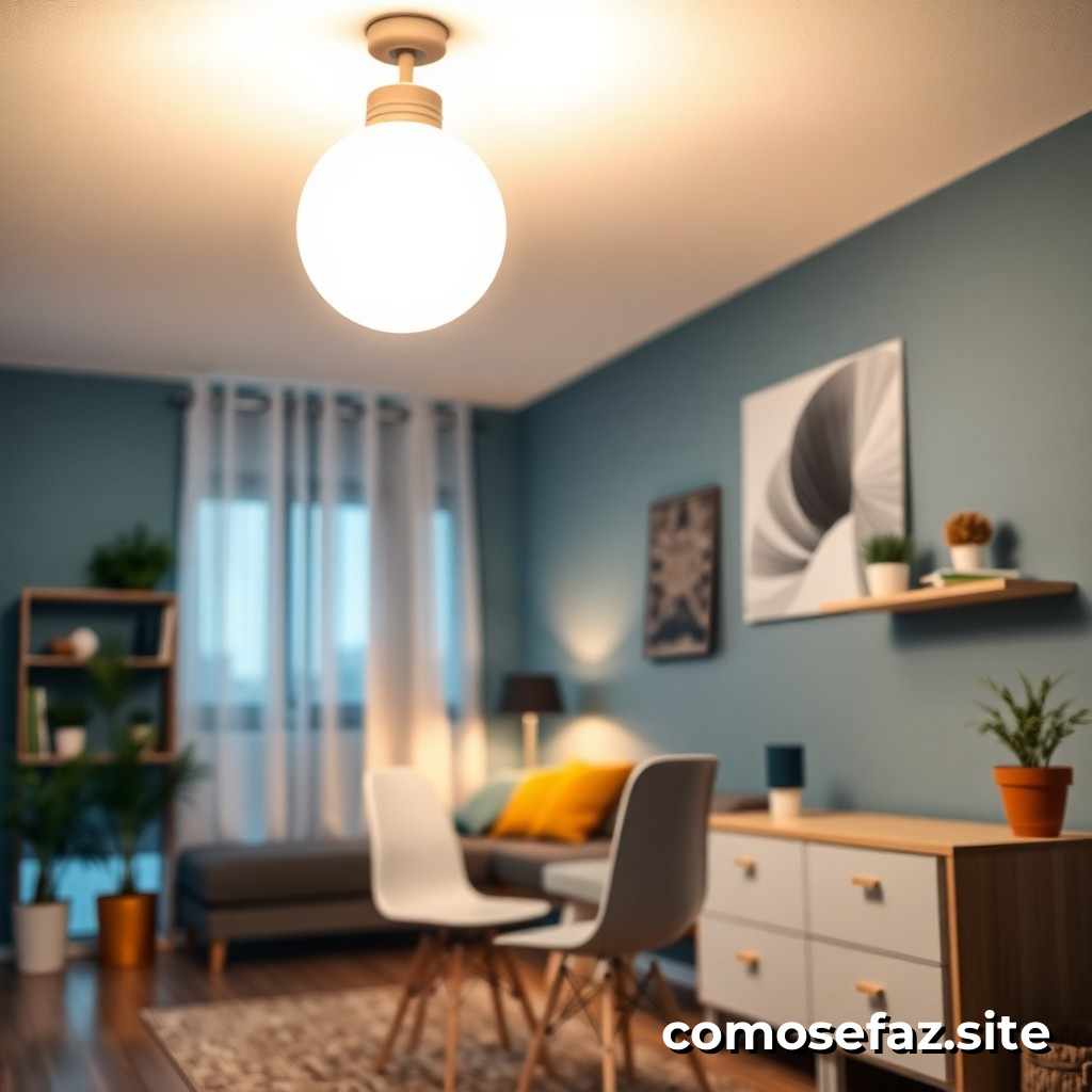 Como trocar uma lâmpada fluorescente por uma LED em sua casa de forma segura e eficiente