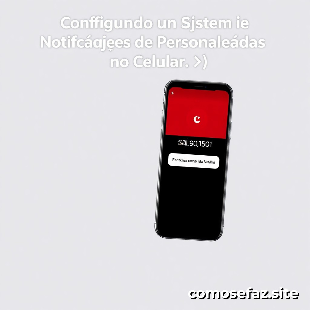 Configurando um Sistema de Notificações Personalizadas no Celular