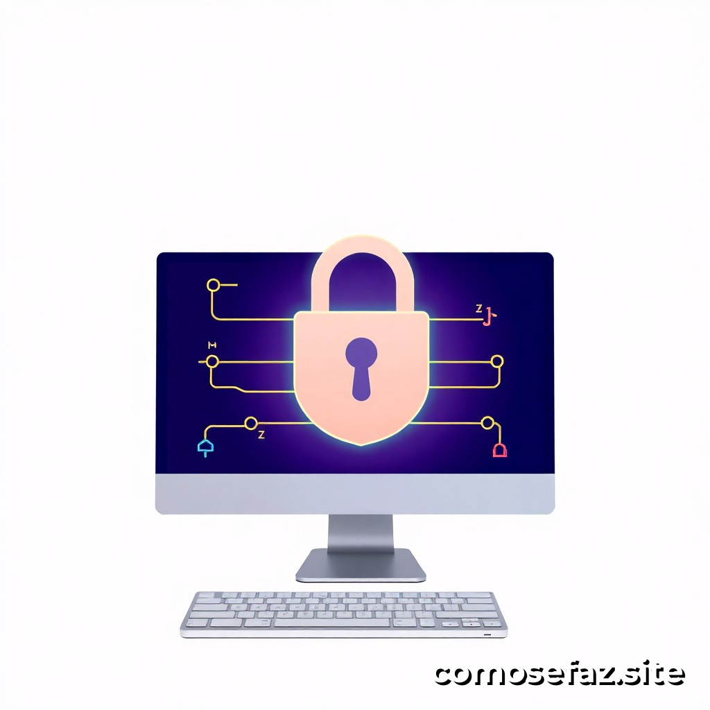 Configurando um sistema de segurança cibernética básico para proteger meus dados pessoais