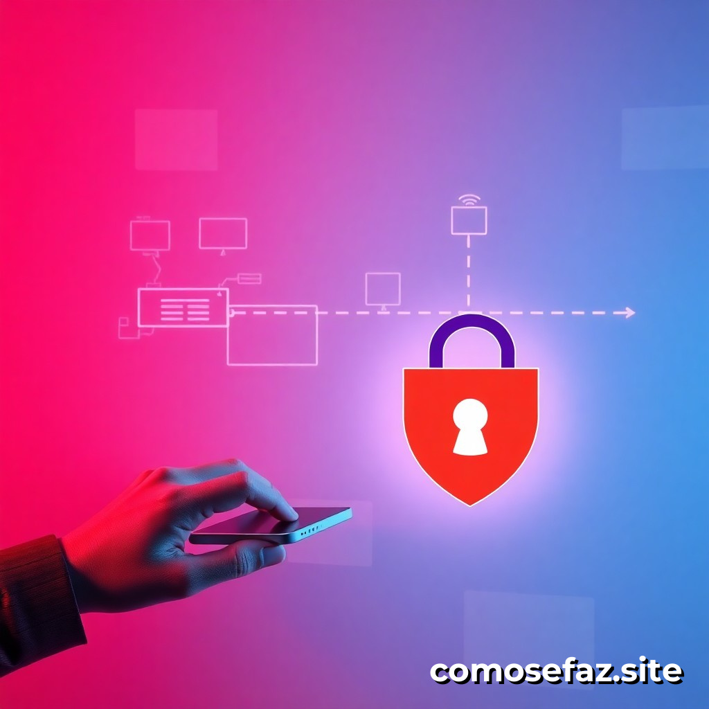 Configurando um sistema de segurança cibernética para proteger meus dispositivos móveis