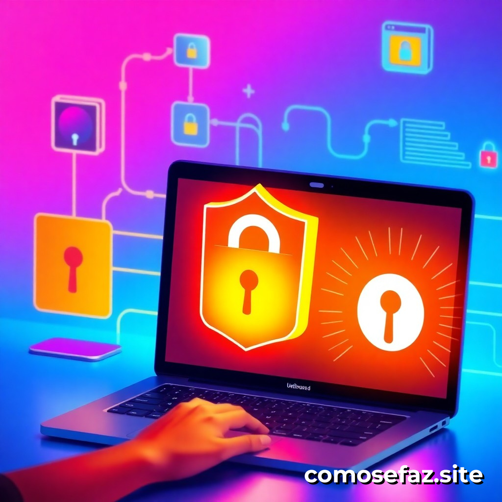 Configurando um sistema de segurança cibernética para proteger sua identidade online